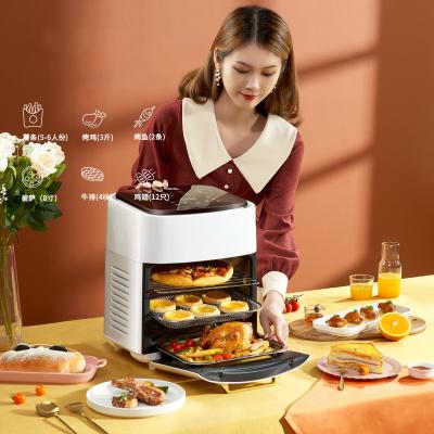 China Easy Operate New Oil Free 15L Stainless Steel High Speed ​​Easy Clean Electric Air Deep Fryer for sale