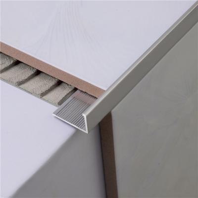 China Modern Foshan Niu Yuan Hot Sale Customized Extruded Aluminum Tile Trim Corner for sale