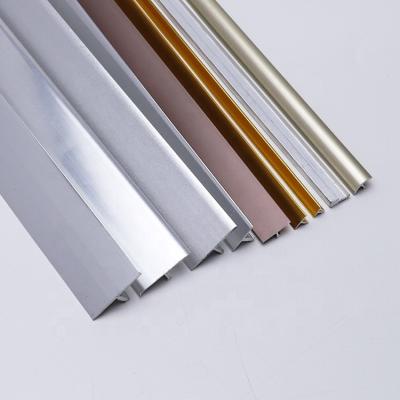 China Free Sample Modern OEM Logo Customized Metal T Shape Tile Edge Trim for sale