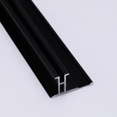 China Free Sample Wholesale Modern OEM Logo Customized Aluminum H Shape Tile Trim for sale