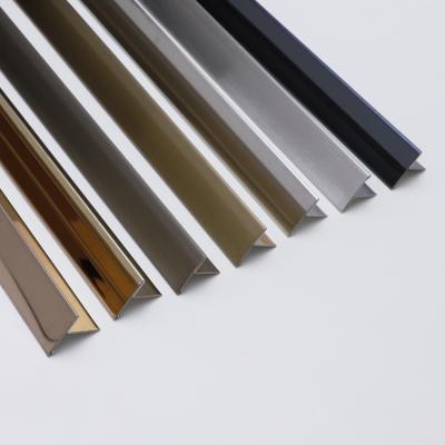 China Free Sample OEM Logo Customized t Shape Modern Stainless Steel Tile Trim Transition Strip for sale