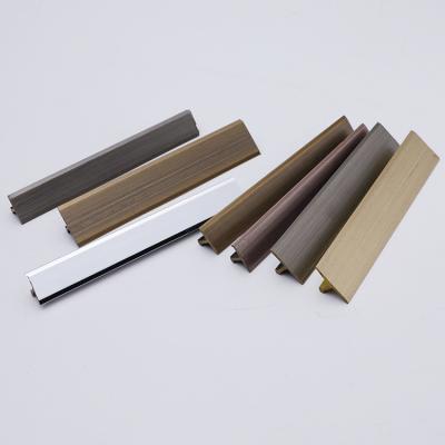 China Factory Modern Custom Area T Shape Tile Trim Copper Transition Strips for sale