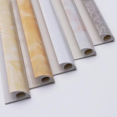 China Modern Hot Sale 10mm PVC Tile Corner Ceramic Tile Trim From Foshan Niu Yuan Free Sample Customized for sale