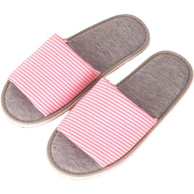 China Non-slip thick sole hotel slippers household washable classy home five-star disposable comfortable stay for sale