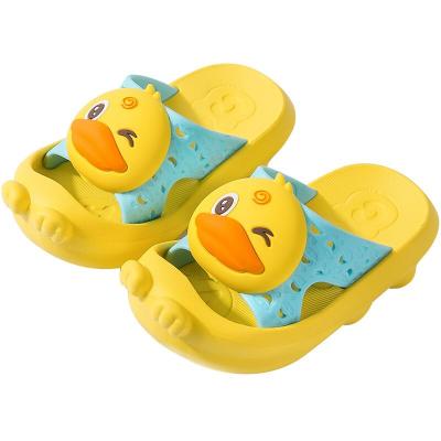 China Lovely Deodorization Anti-skid Anti-skid Cartoon Children Cartoon Soft Bottom Indoor House Bump Slippers for sale