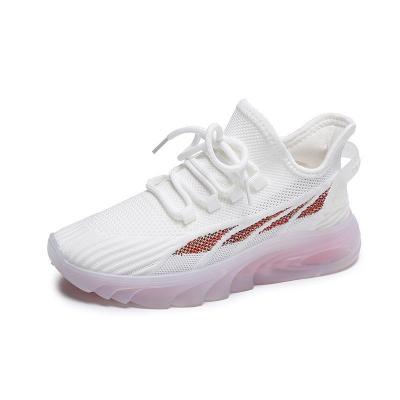 China New fashion trend women's mesh face jelly color sports breathable soft casual sneakers for sale