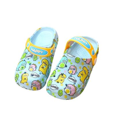 China Cartoon children's summer cool slippers lovely waterproof anti-bumpy indoor non-slip bag gardening shoes for sale