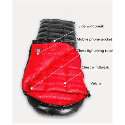 China High Quality Durable Camping Four Season Climbing Portable Sleeping Bag Spec. full mom for sale