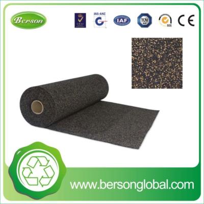 China Hotel Sound Insulation Rubber Cork Underlay Underlay For LVT Flooring Cork Underlay for sale