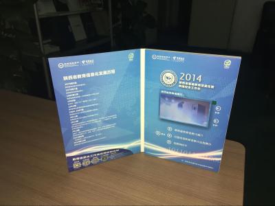 China 2015 hot product 4.3 inch Video Advertising Brochure/Education LCD video book for sale