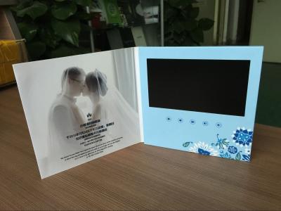 China Folleto video del VÍDEO de la invitación cards/LCD de la boda de la fuente de la fábrica en venta