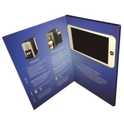 China 4.3inch video card digital video player lcd screen player brochure for Product explanation for sale