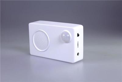 China el mini movimiento digital del altavoz de la caja de música activó la caja de sonidos para el transmisor audio del estante del sensor de movimiento de la promoción del supermercado en venta