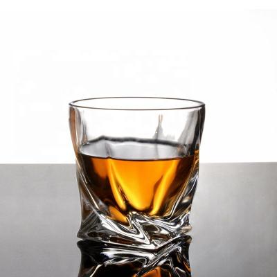 China None Wholesale Crystal Old-fashioned Double Whiskey Glass Tumbler Factory Whiskey Glass Tumbler for sale