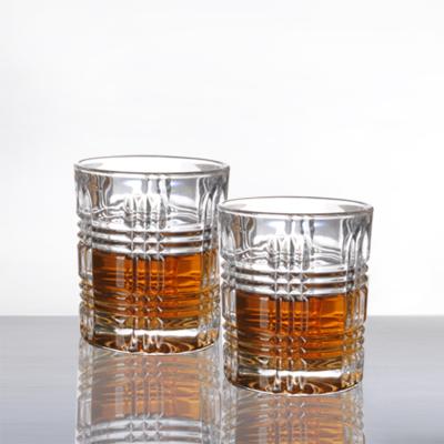 China Whiskey Glasses Wholesale Old Fashioned Double 11oz Whiskey Glass Whiskey Tumblers Glass for sale