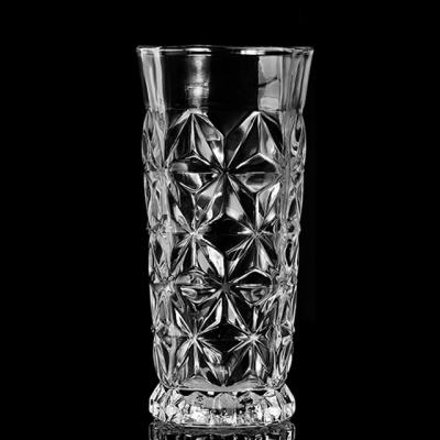 China New Crystal Glass Pure Collection Dancing High Classic/Postmodern High Ball Glass Drinking Glass Set for sale