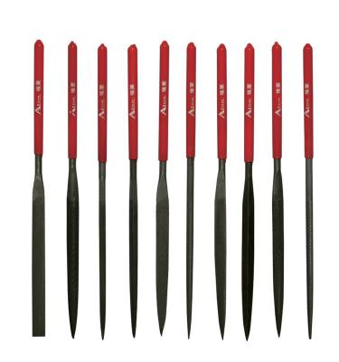 China American Style File Surround Semi Diamond Quality Best Selling Series With Handle 6 Pcs Needle File Set for sale