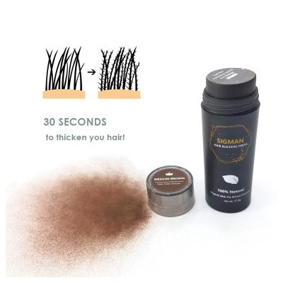 China Organic Factory Direct Human With Brush Fiber Closure Frontal Hair Building Fibers for sale