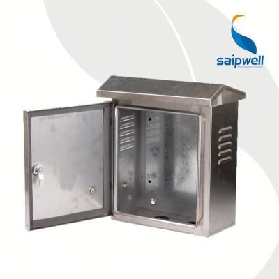 China Stainless Steel 400 400 200mm SS Box Outdoor Electrical Outlet Box for sale