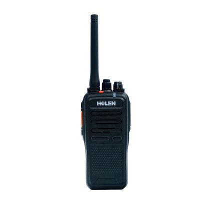 China High Distance UHF 400-470Mhz High Frequency Intercom Two Way Portable Radios 2000mAh Li-ion for sale