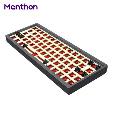 China Anti-Ghosting Ajazz Nacodex AC064 60% 64 Key RGB DIY Custom Hot-swappable Mechanical Keyboard Kit for sale