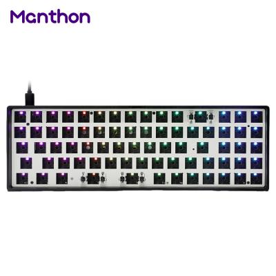 China Anti-ghosting SKYLOONG GK73 GK73S ABS Custom Case RGB Gaming Mechanical Keyboard DIY 73 Keys 70% Kit for sale