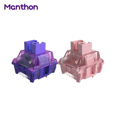 China Anti-Ghosting AKKO x TTC 10pcs 3 Pin 1 Princess Pink Purple G Axis Linear Demon Switches for Mechanical Keyboard for sale