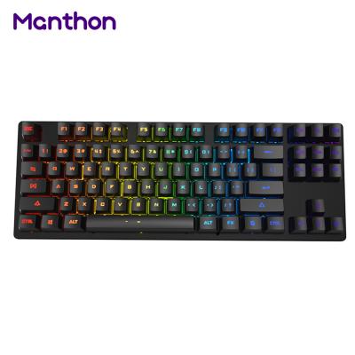 China K550 Brand New Anti-Ghosting Up 87 Keys 87-Key Mechanical Keyboard for sale