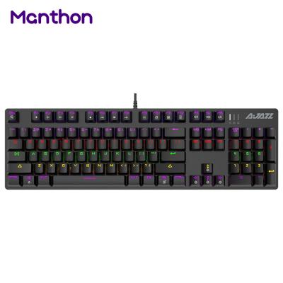 China Anti-ghosting New Design Qwerts Full Size Mechanical Keyboard Ajazz for sale