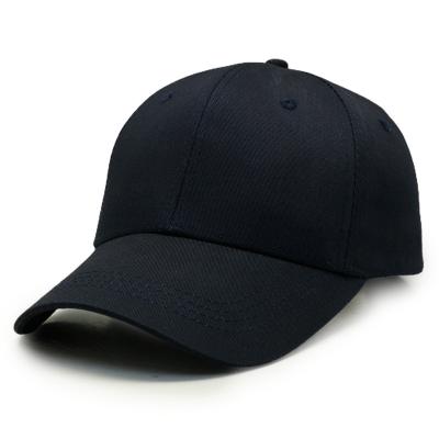 China 6-Panel Hat Solid Color cotton twill plain soft top 3D embroidery sports baseball cap Dad hats for sale