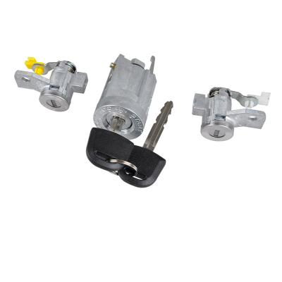 China Car Pair Lock Cylinder Zinc Alloy Factory Price With Ignition Lock, 8973765610/8973765600/8973870360 For Isuzu 2003/2007 D-Max for sale