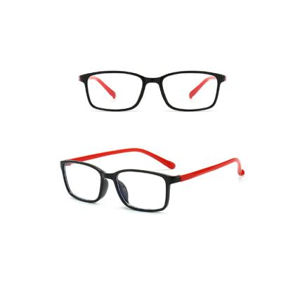 China Anti Blue Ray Optical Glasses Light Blue Computer Lens Protect Eyes Plastic Cheap Kids Optical Frame FY1549 for sale