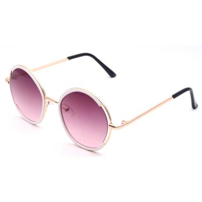 China 2021 NEWEST CUTE fashion sunglasses FASHION BABY AROUND SHAPE BOYS GIRLS KIDS combination sunglasses for sale