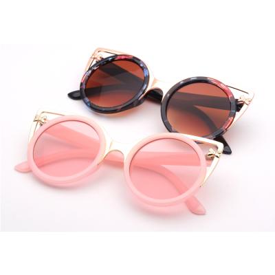 China Fashion sunglasses 2021 NEWEST CUTE FASHION CHILDREN AROUND SHAPE BOYS GIRLS KIDS combination sunglasses for sale