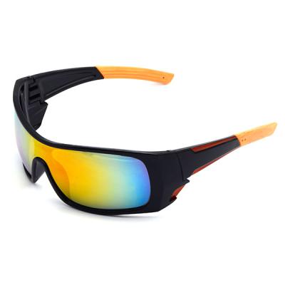 China Custom GD58 Fashion Sports Men's Oversized Cycling Sunglasses PC UV400 Glass Sports Sun Glasses--9683 for sale