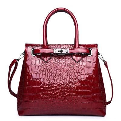 China Fashion new fashion large personalized women's handbags PU fashion handbags women ladies leather wholesale for sale