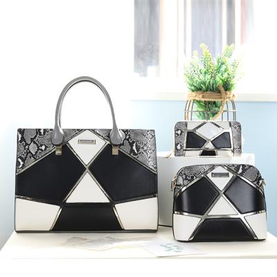 China Customized Lady 2021 Unique Purses and Handbags Sets 3 Pieces Fall 2021 Handbags Wholesale for sale