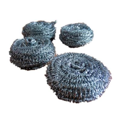 China Sustainable Steel Wool Scrubber For Dishes Stainless Steel Scourer for sale