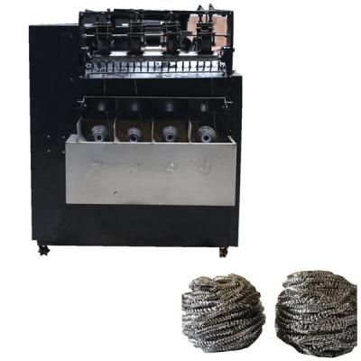 China Hotels Kitchen Scourer Making Machine Stainless Steel Scrubber Ball Making Machine for sale