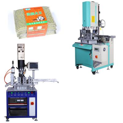 China Building Material Shops Semi-Automaticc Ultrasonic Welding Machine For Kitchen Sponge Scrubbing Pad Price for sale