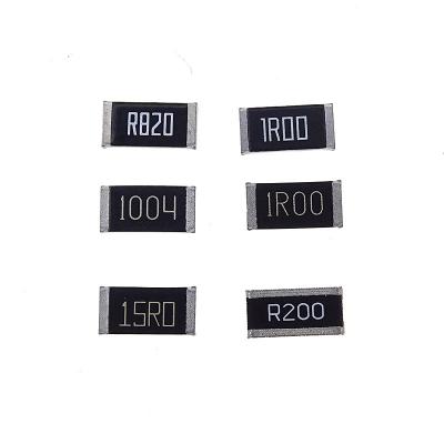 China High precision smd resistor book code hoyh0603 thick ceramic layer 1/2w 0.5ohm~100ohm yageo resistor smd for sale