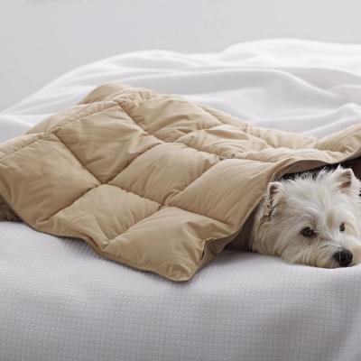 China Hypoallergenic Microfiber Polyester Filled Dog Comforter Dog Blanket for sale