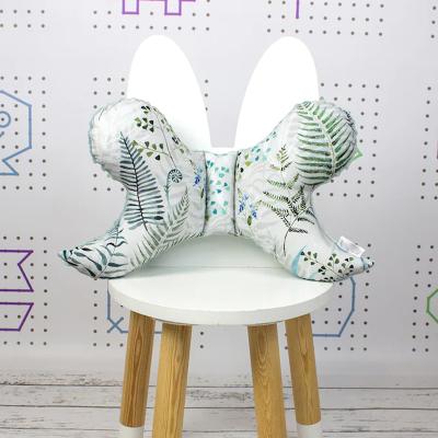 China 2021 Baby Pillows Custom Anti-static Anti-Static Car Seat Head Protector Butterfly Orthopedic Pillow For Newborn for sale