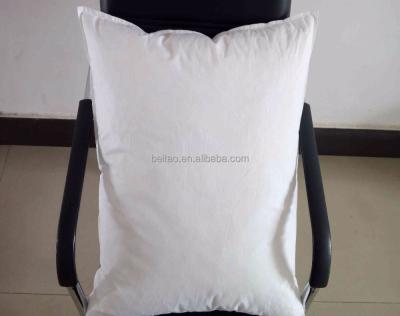 China Duck Down Bedding and Feather Pillows 2-4cm White Duck Feather Filled Cushion Pillow Insert for sale