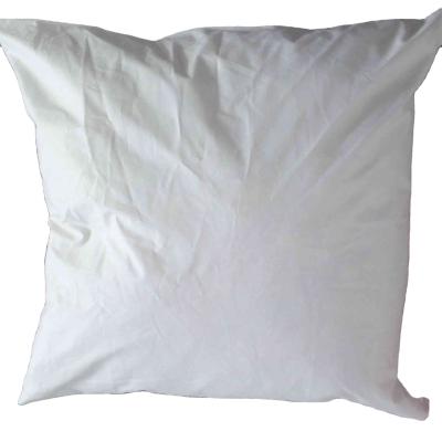 China Cheap Body Feather Pillow Body Pillow Cushion Insert 2-4cm White Duck Feather Filled 25x25cm for sale