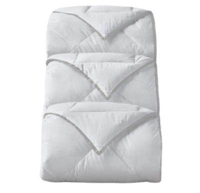 China Indoor Disposable Bottom Down Alternate Full/Queen Blanket in White Down Slim Comforter for sale