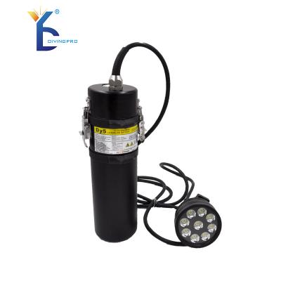 China High Quality Camping Rechargeable Waterproof LED Flashlight Powerful Diving Flashlight for sale