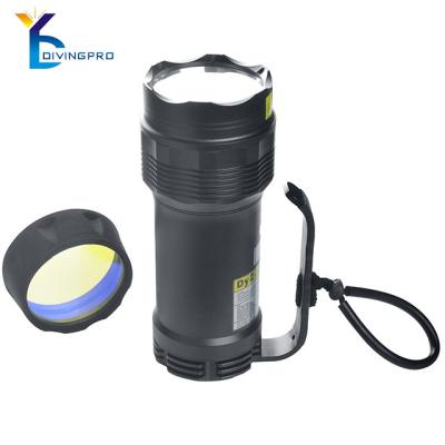 China High Power Camping Hidden Underwater Diving Flashlight 5000 Lumens Dive Light for sale