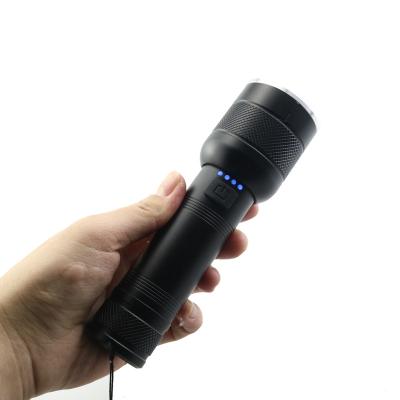 China Hand Camping Lightweight High Power Hot Selling Multifunction Multifunctional COB Led Flashlights Search Torch Bright USB Rechargeable Light for sale