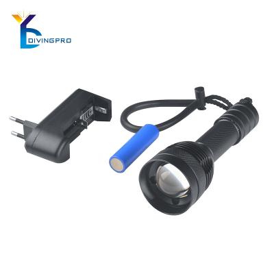 China Camping Led Patrol USB Handheld Outdoor Hunting Super Bright Waterproof Flashlight for sale